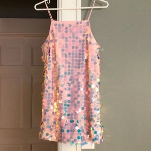 Forever 21 shimmer dress